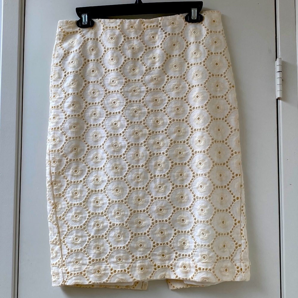 Ann Taylor eyelet skirt